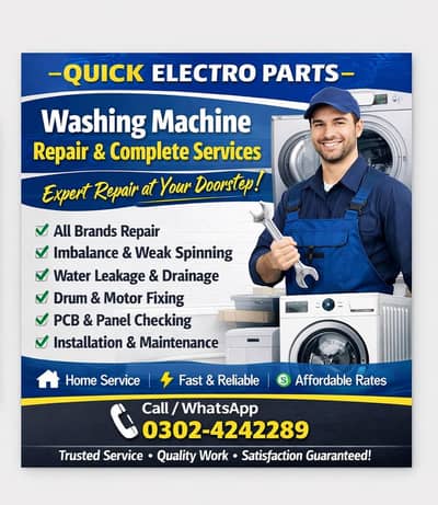 All Brand Automatic washing machine repair and ssrvice
