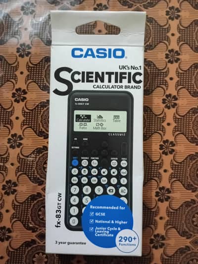 CASIO FX-83GT CW SCIENTIFIC CALCULATOR 2022