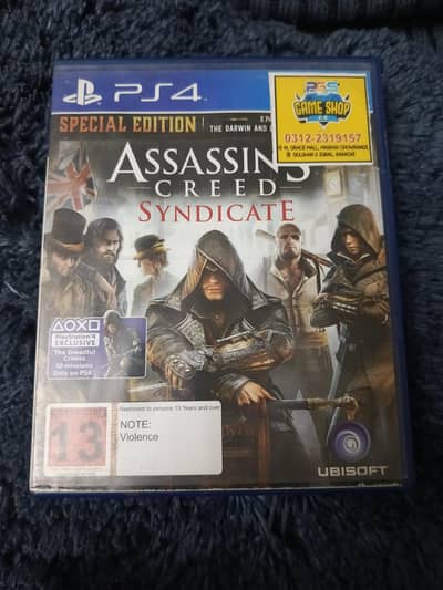 Assassin's Creed Syndicate CD PS4 10/10