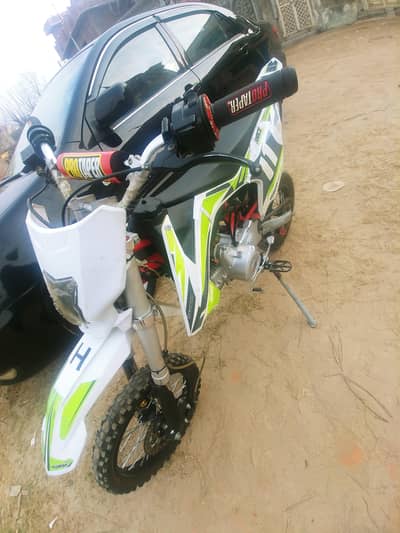 mini kids trail bike 124cc