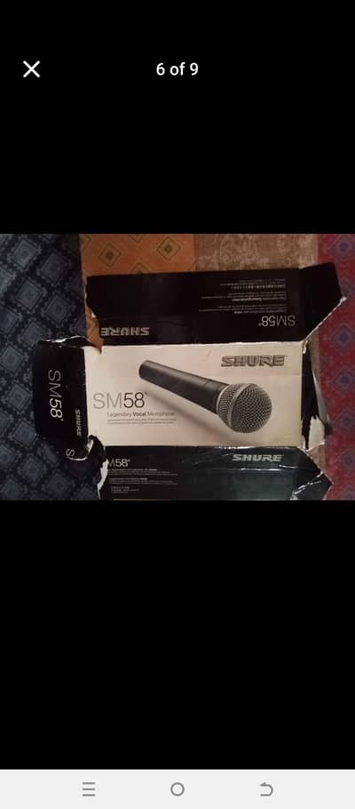Shure SM58 Dynamic Vocal Microphone