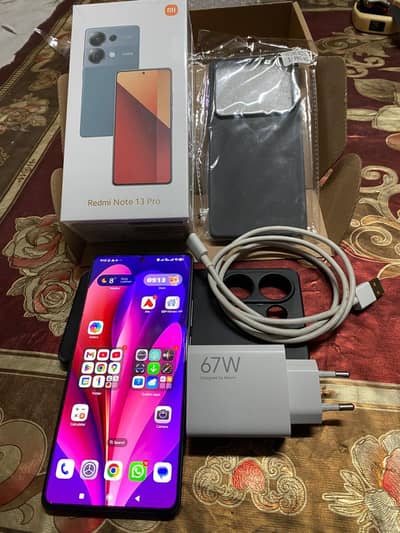 Xiaomi Redmi Note 13 Pro 4G 256/8 GB | 200MP Camera | Mint Condition