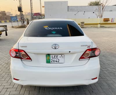 Corolla xli model 2011