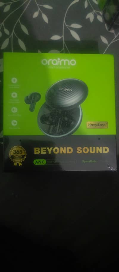 oraimo SpaceBuds Hybrid ANC True Wireless Earbuds Customized Voice Pr