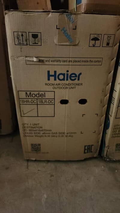 HHaier 1.5 Ton DC Inverter AC – Like New (Only 3 Months Used)