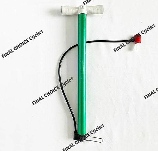 Large Multi-functional Hand Air Pump/Inflator for Bicycles, Sports Balls, and Balloons - Final Choice Cycles