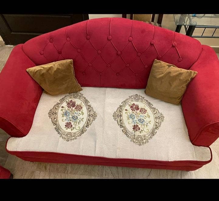 Sofa set with table 4