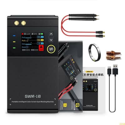 fnirsi swm-10 portable  spot welder  plus power bank