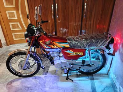 Honda 125 blkul frash condition h