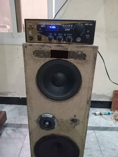 full ok amplifier and speaker