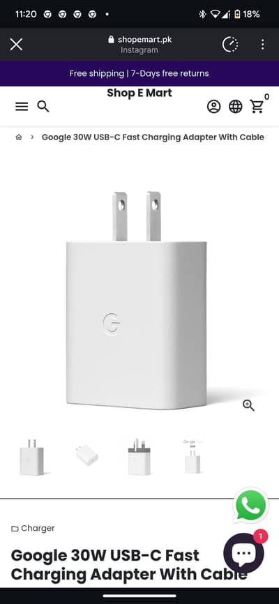 Google pixel charge original