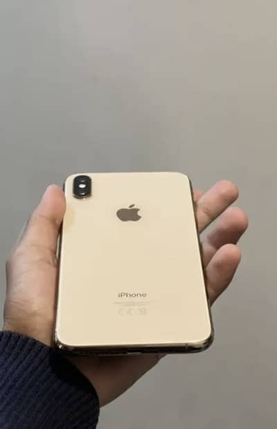 IPHONE XS MAX GOLD 512 GB DUAL PTA APPROVED