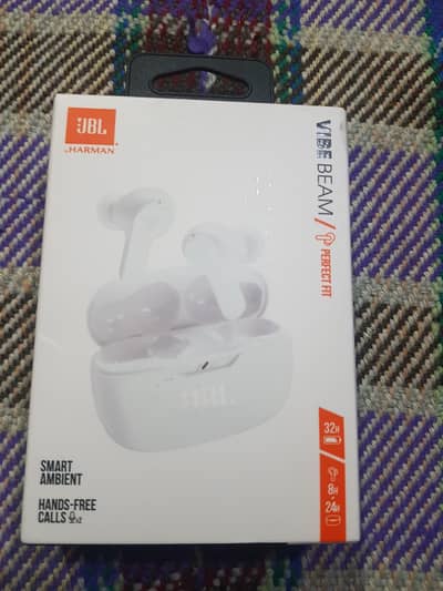 JBL vibe beam earphones.  [brand new]