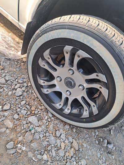 Suzuki Mehran Alloy Rim neat and clean