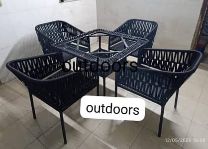 outdoor indoor patio dining set