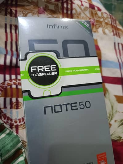 infinix note 50 pro 256 GB 16. GB Box pack
