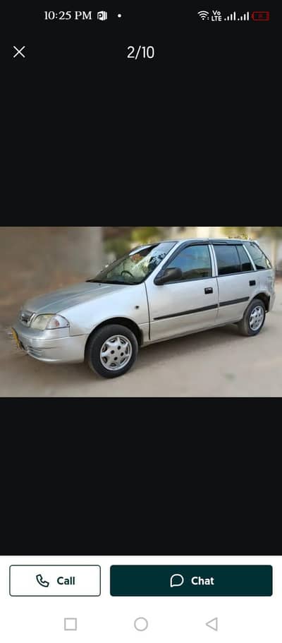 Suzuki cultus vxr model 2001/2002  Call and Whatsapp 03102570193