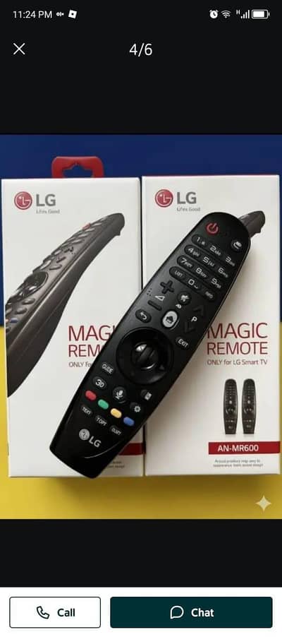 LG magic  TV remote