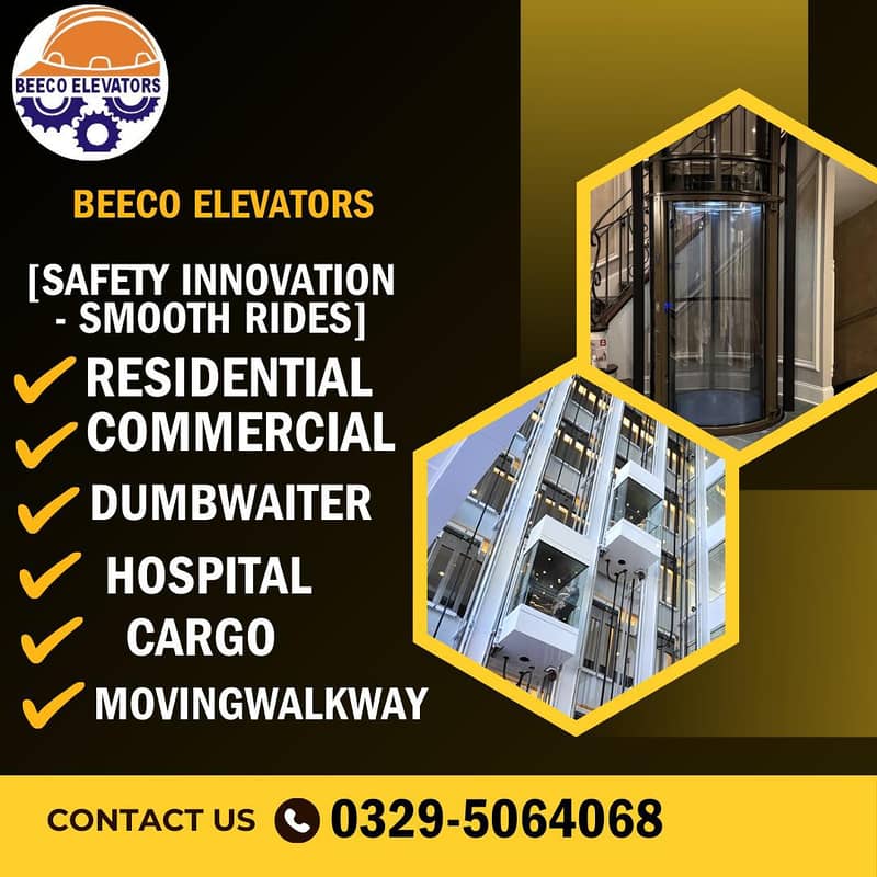 Elevator/ Lift Installation / Repairing Services / lifts for plaza ...