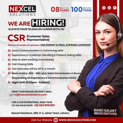 Customer Sales Executive