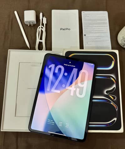 iPad Pro M4 256gb Complete Box