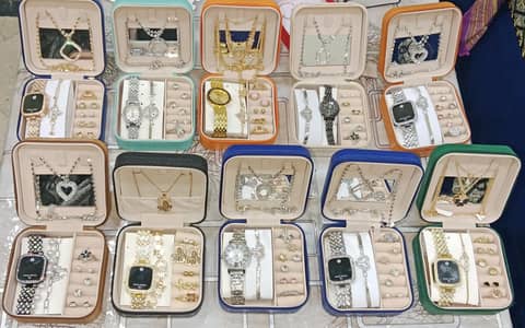 watch and jewelry box