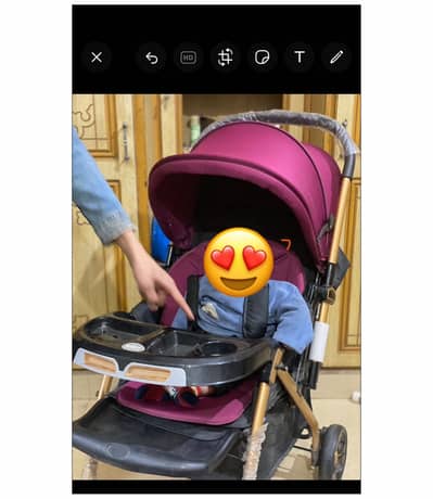 Kids pram for sale imported come from abroad 03115514143