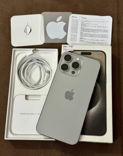 iPhone 15 Pro Max 512gb HK Complete Box