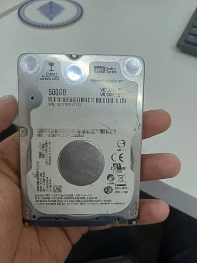 500 gb Hard drive for sell