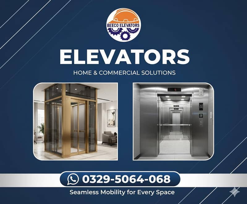 Elevator/ Lift Installation / Repairing Services / lifts for plaza ...