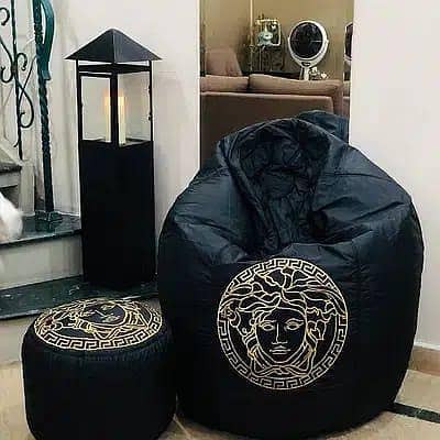 parachute bean bag, leather Bean bag, adult bean bag, baby bean bag