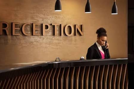 RECEPTIONIST FEMALE ONLY