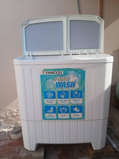 Model: Kenwood KWM-21159 SAG Washing Machine-Twin Tub
