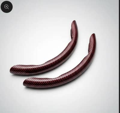 fiber steering covers for cars