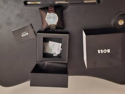 Boss watch Emerald dial