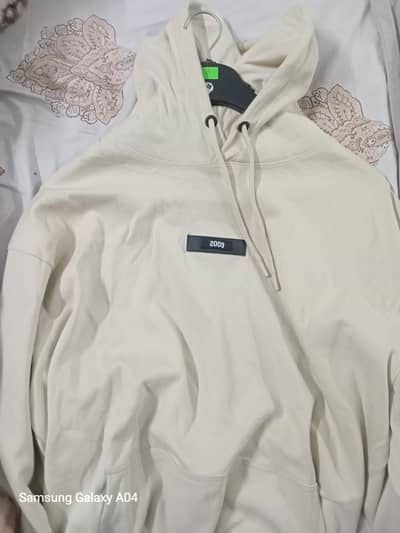 Beige Baggy fit Hoodie