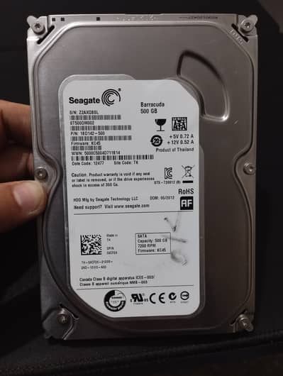 Hard Disk 500gb SATA