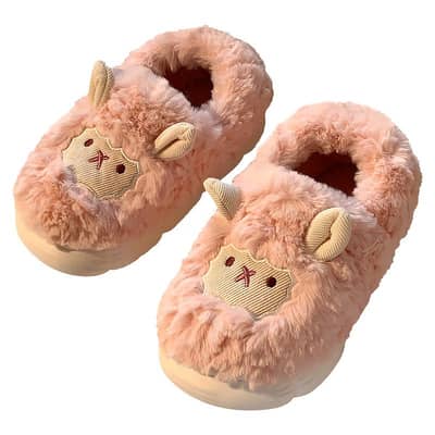 Cute Sheep Cotton Slippers