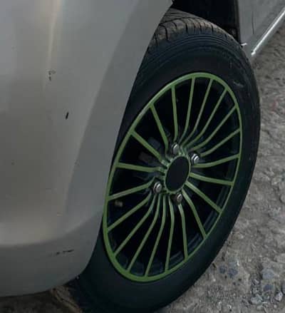 13" alloy wheels