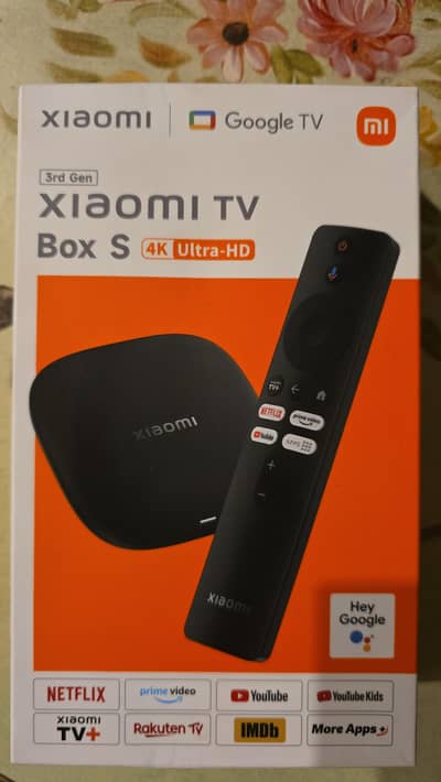 Xiaomi TV box S (3rd Gen) box packed