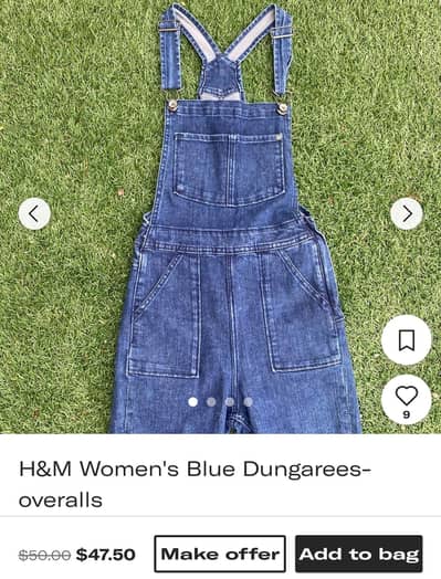 H&M Denim dungarees