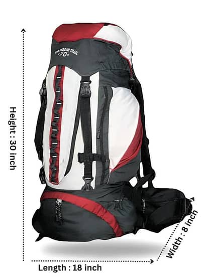 Hiking tourist bags