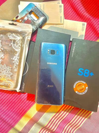 Samsung s8 plus with box