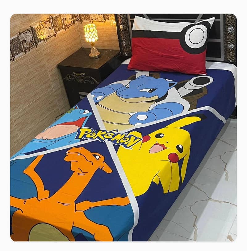 Bedsheet + single bedsheets 1