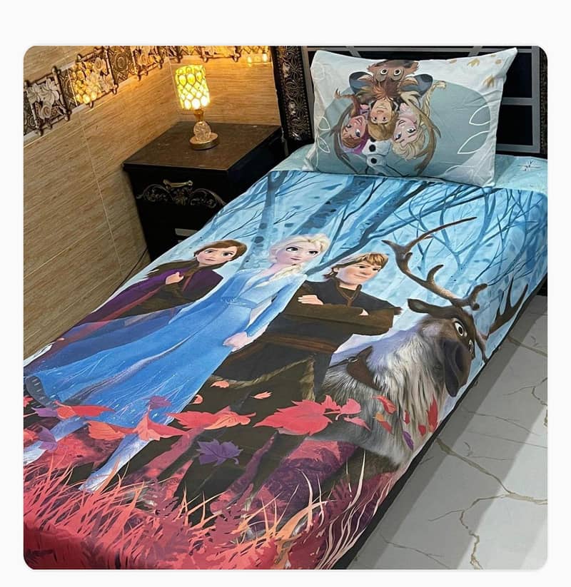 Bedsheet + single bedsheets 5