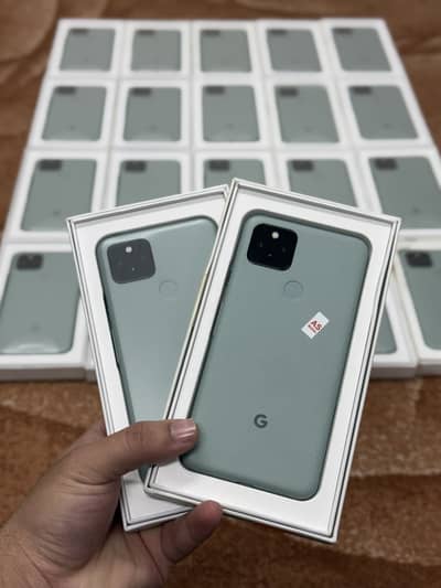 Google Pixel 5 | 8-128 Dual Sim Box pack Approved (0309-6191780)