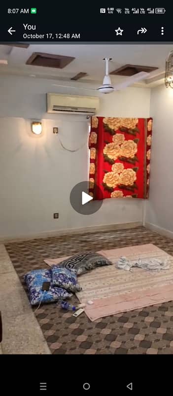 Osif arcade 3 bed dd. 4 baath westopen 4 floor flat rent iftikhar estate