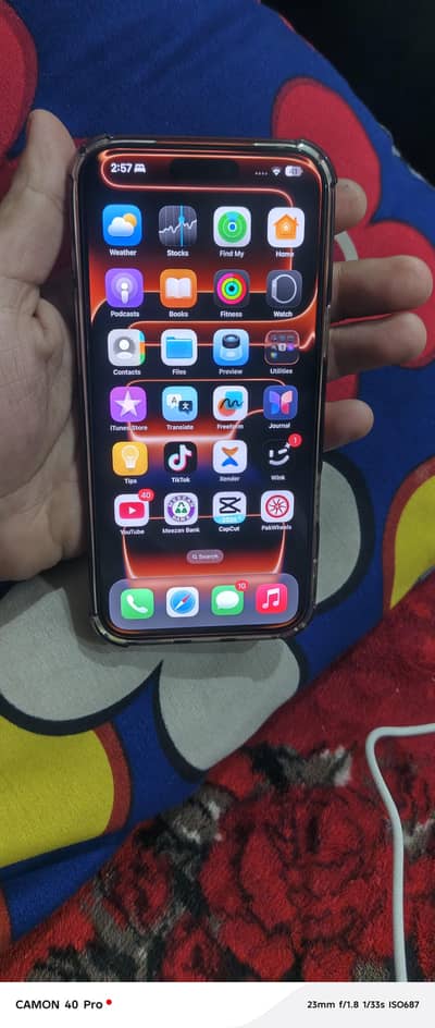 iphone 17 pro max JV 256 gb