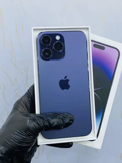 I phone 14 pro Max 128 GB Factory 4 Months Sim Time 99% Battery Health