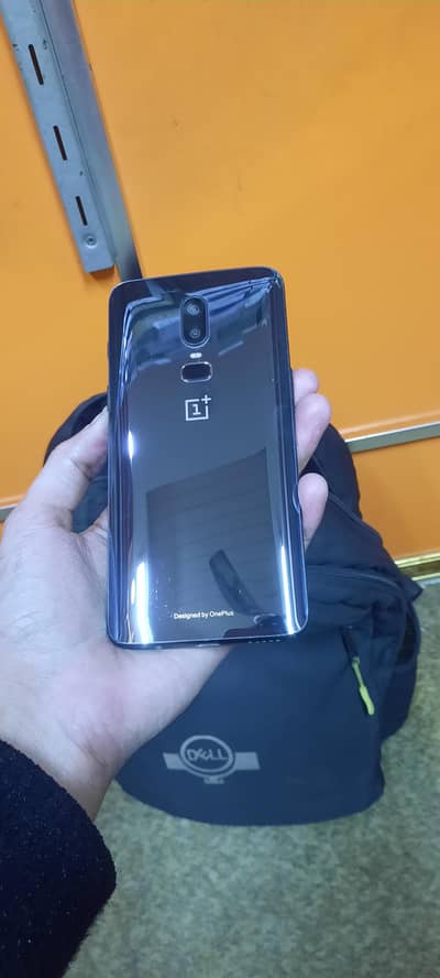 Oneplus 6 available in good condition 8gb 256gb dual sim Pta ok